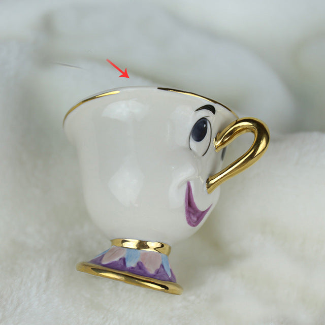 Beauty And The Beast Teapots Chip 20oz Tumbler Travel Mug